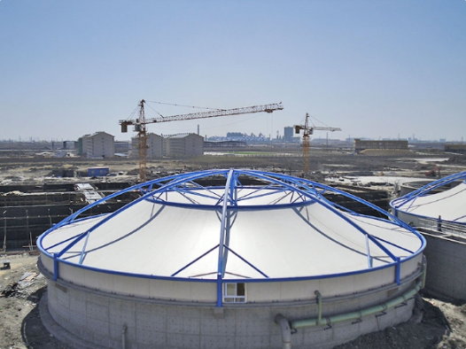 长春市污水池加盖膜结构建造 - 排名